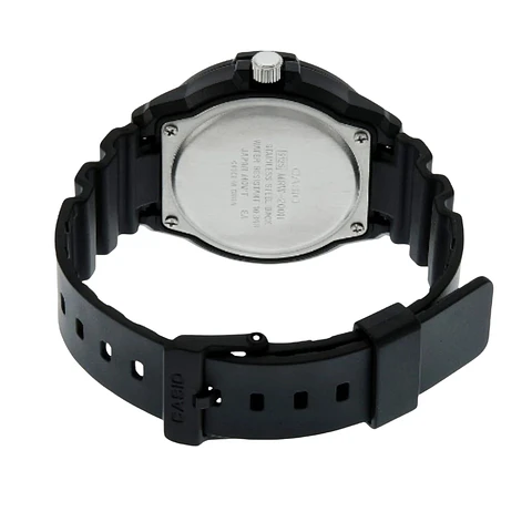 Reloj Analogo Casio MRW_200H_1B2V Para Hombre en Acero Color Negro