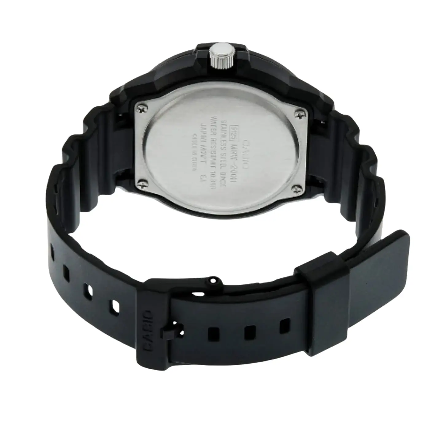 Reloj Analogo Casio MRW_200H_1B2V Para Hombre en Acero Color Negro 2