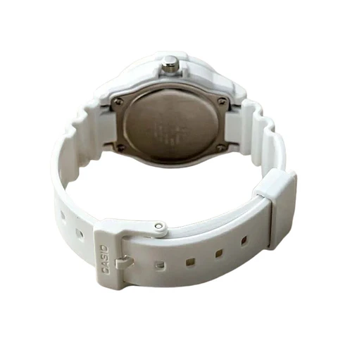 Reloj Analogo Casio LRW_200H_7E2V Para Mujer en Resina Color Blanco