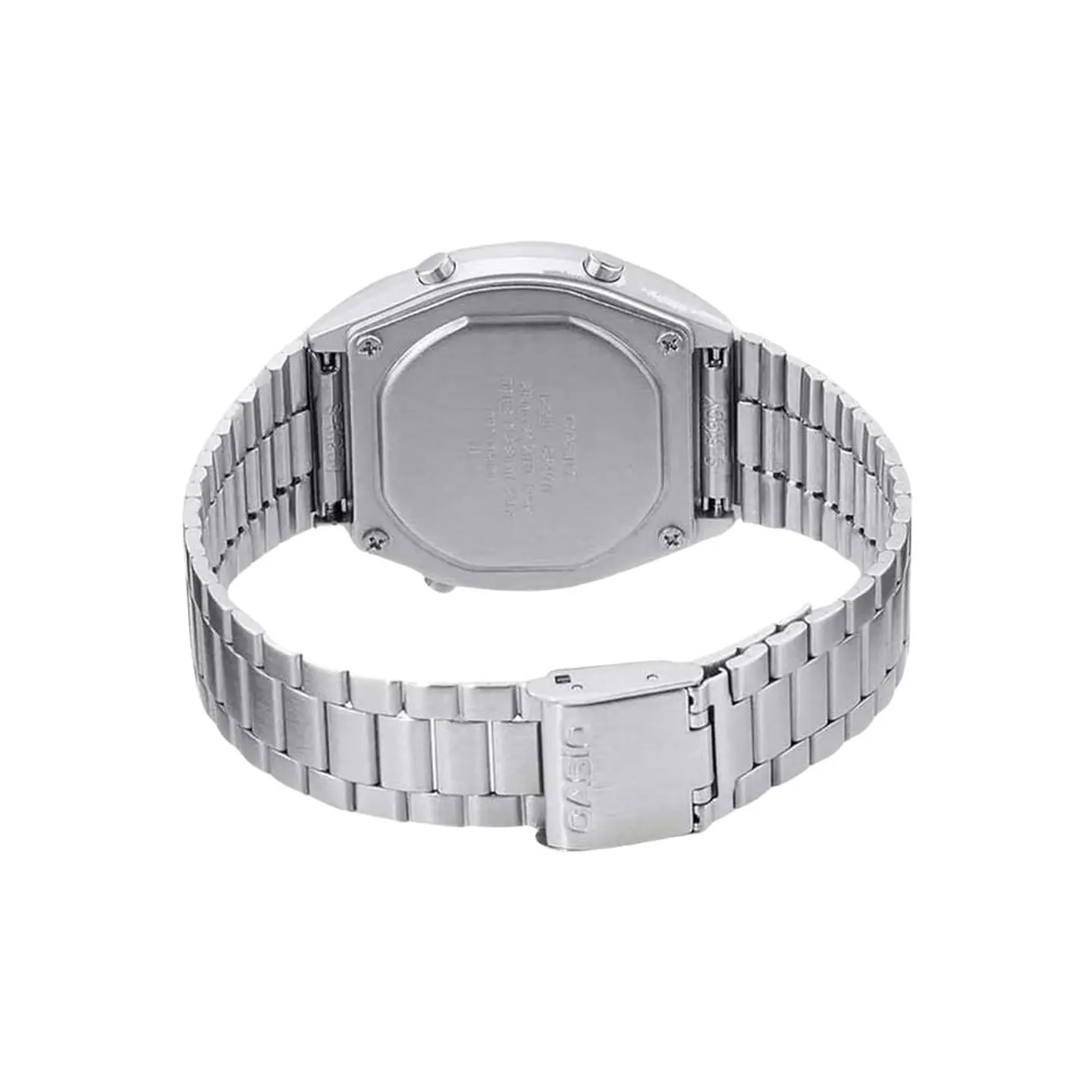 Reloj Digital Casio B640WD_1AV Para Hombre en Acero Color Plateado 2