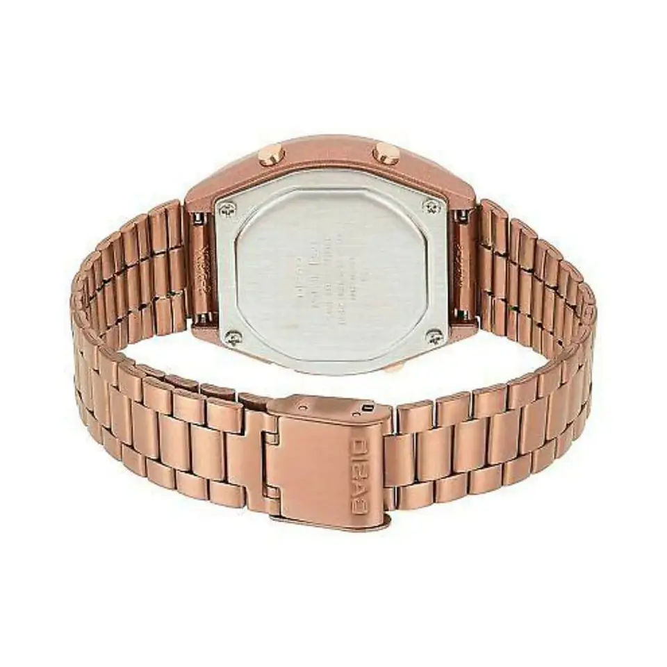 Reloj Digital Casio B640WC_5A Para Mujer en Acero Color Rosado 2