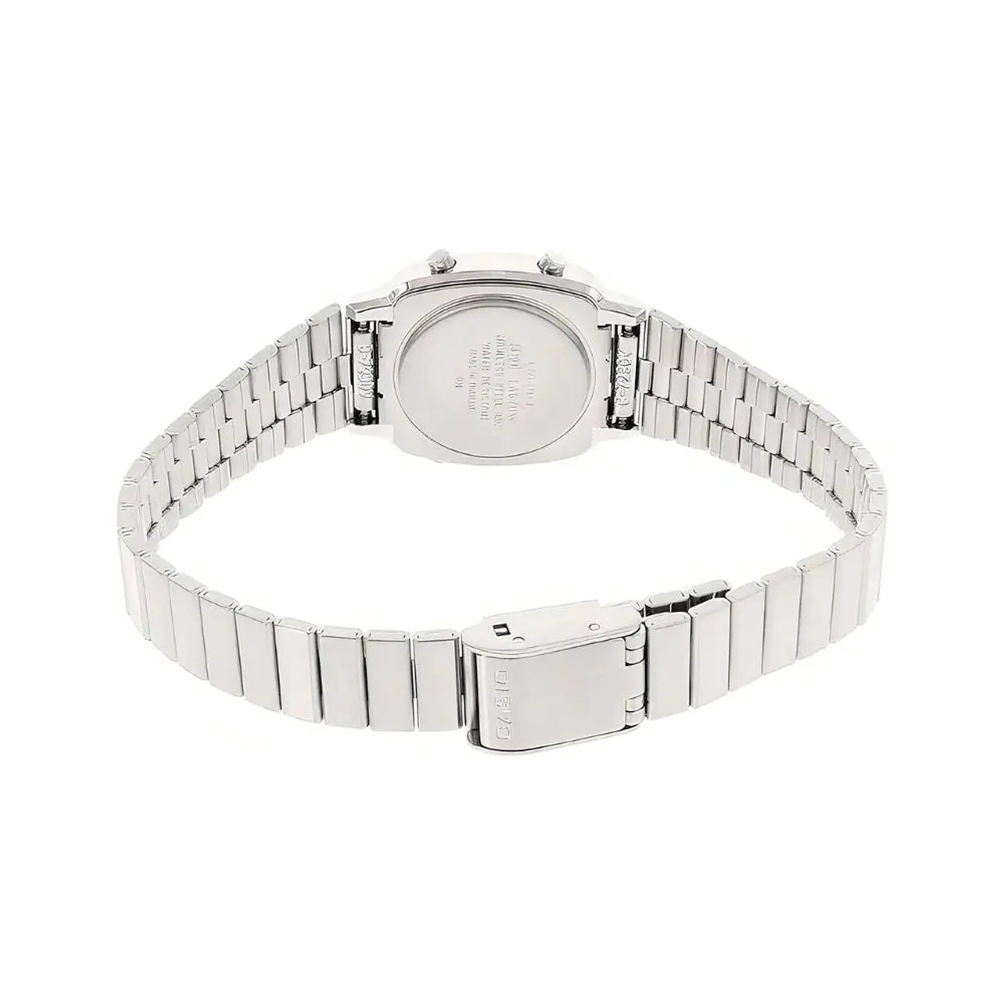 Reloj Digital Casio LA670WA7DF Para Mujer en Acero Color Plateado 2