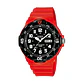 Reloj Analogo Casio MRW-200HC-4BVDF Para Hombre en Resina Color Rojo - thumbnail 1