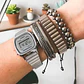 Reloj Digital Casio LA670WA7DF Para Mujer en Acero Color Plateado - Miniatura 5