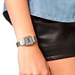 Reloj Digital Casio LA670WA7DF Para Mujer en Acero Color Plateado - Miniatura 6
