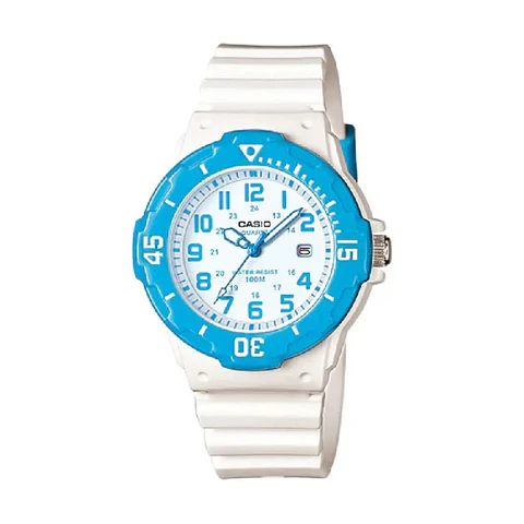 Reloj Analogo Casio LRW_200H_2BV Unisex en Resina Color Blanco