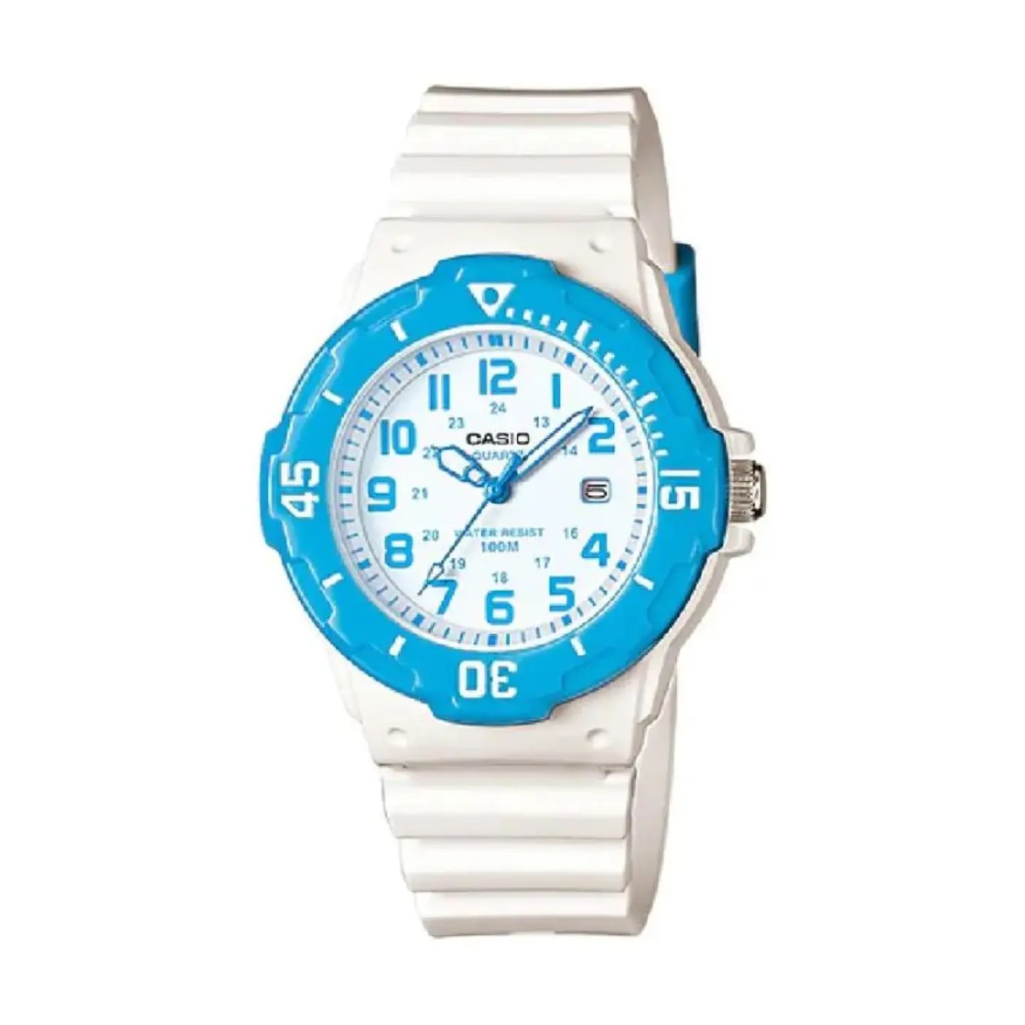 Reloj Analogo Casio LRW_200H_2BV Unisex en Resina Color Blanco 1