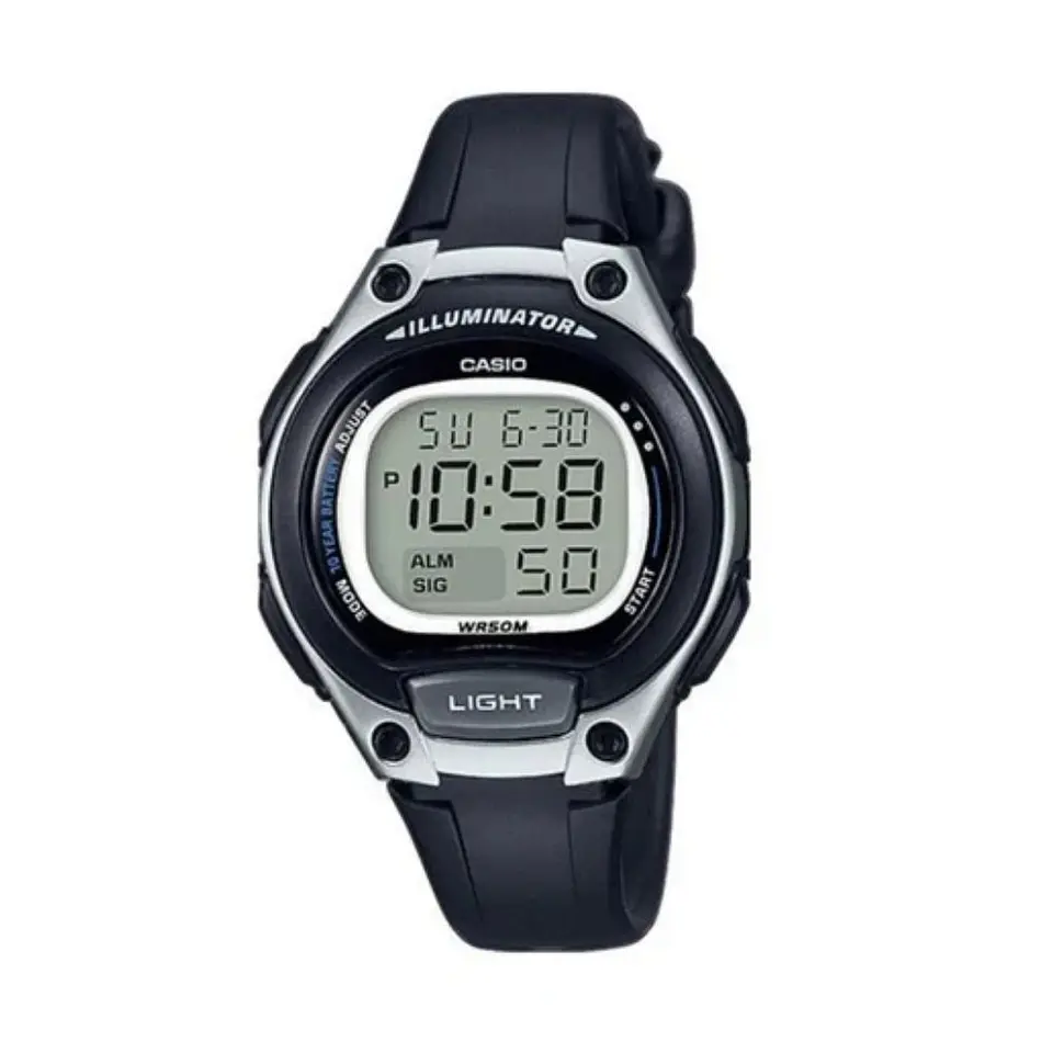 Reloj Digital Casio LW_203_1AV Para Hombre en Acero Color Negro 1