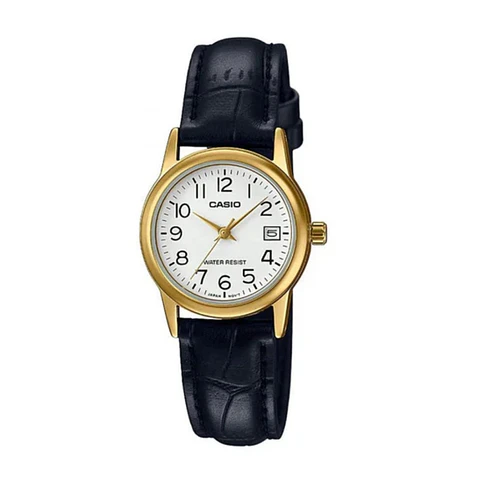 Reloj Analogo Casio LTPV002GL-7B2UDF Para Mujer en Acero Color Dorado