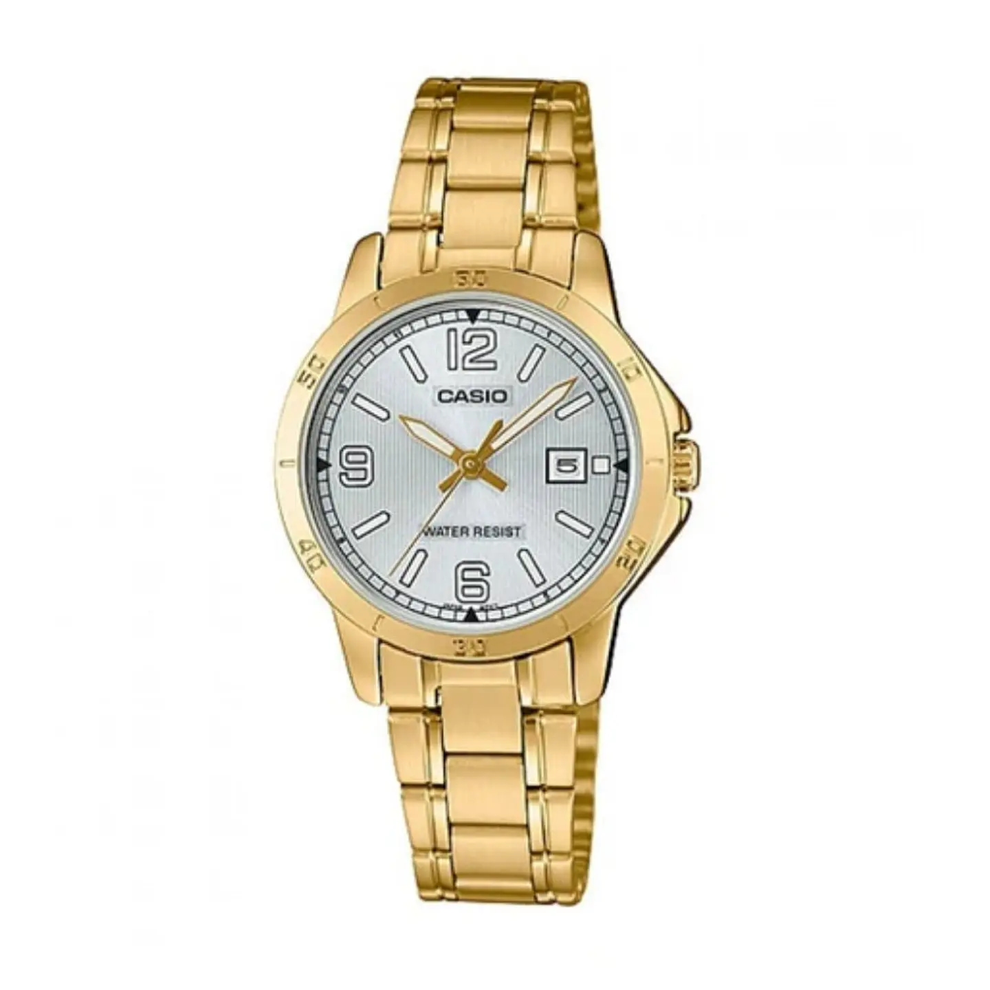 Reloj Analogo Casio LTPV004G-7B2UDF Para Mujer en Acero Color Dorado 1