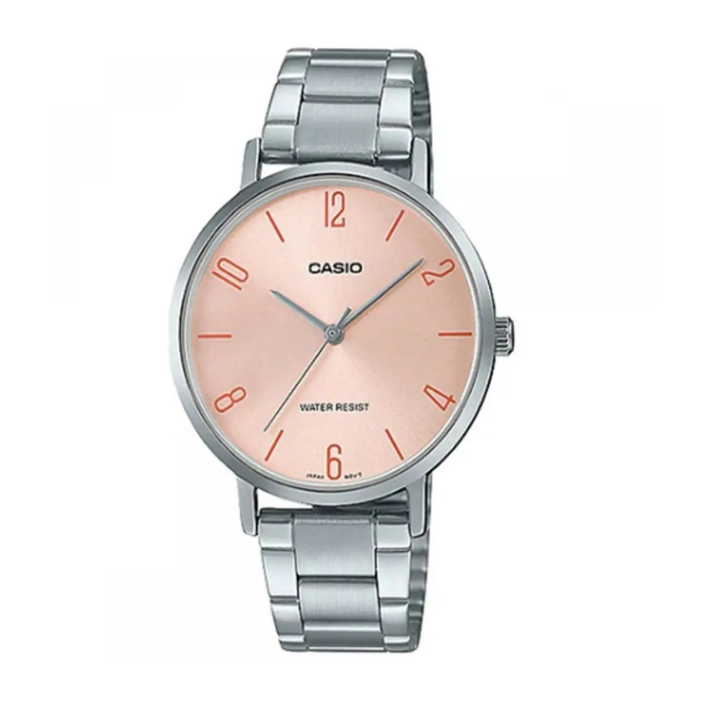 Reloj Analogo Casio LTPVT01D-4B2UDF Para Mujer en Acero Color Plateado 1