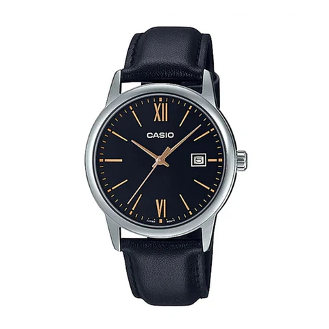Reloj Analogo Casio LTPV002L-1B3UDF Para Mujer en Acero Color Negro
