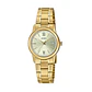 Reloj Analogo Casio LTPV002G-9B3UDF Para Mujer en Acero Color Dorado - thumbnail 1