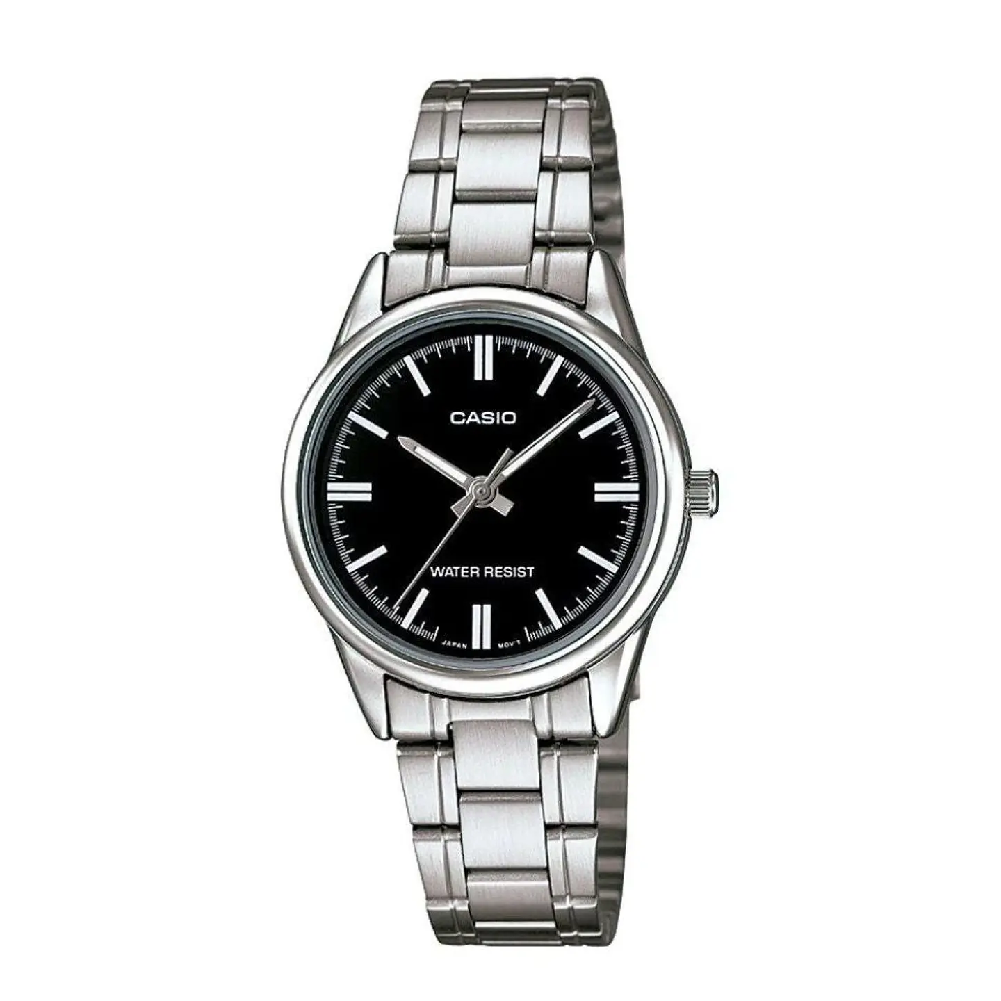 Reloj Analogo Casio LTP_V005D_1A Para Mujer en Acero Color Plateado 1