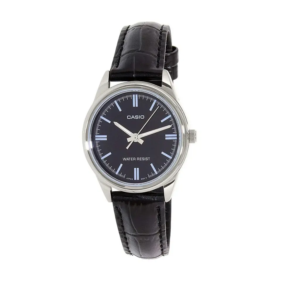 Reloj Analogo Casio LTP_V005L_1A Para Mujer en Acero Color Plateado 1