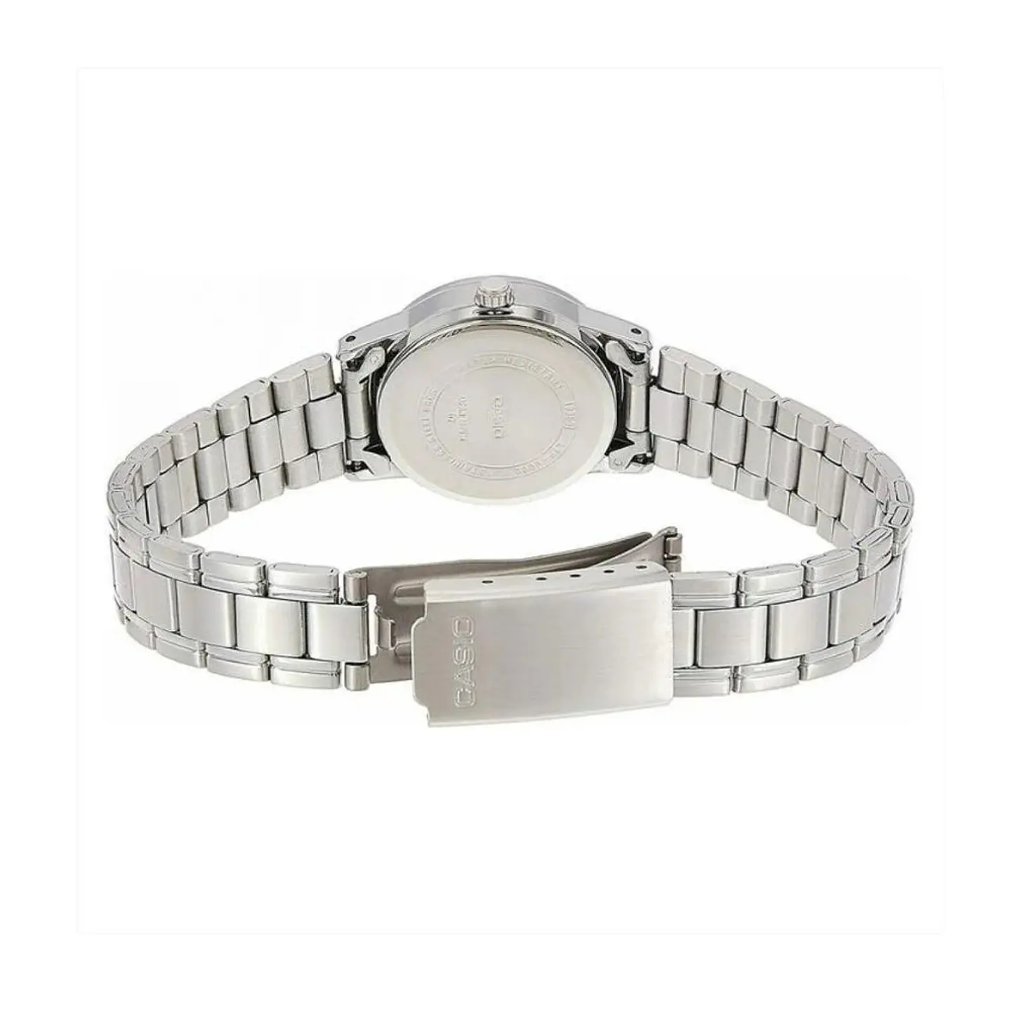 Reloj Analogo Casio LTPV002D-1B3UDF Para Mujer en Acero Color Plateado 2
