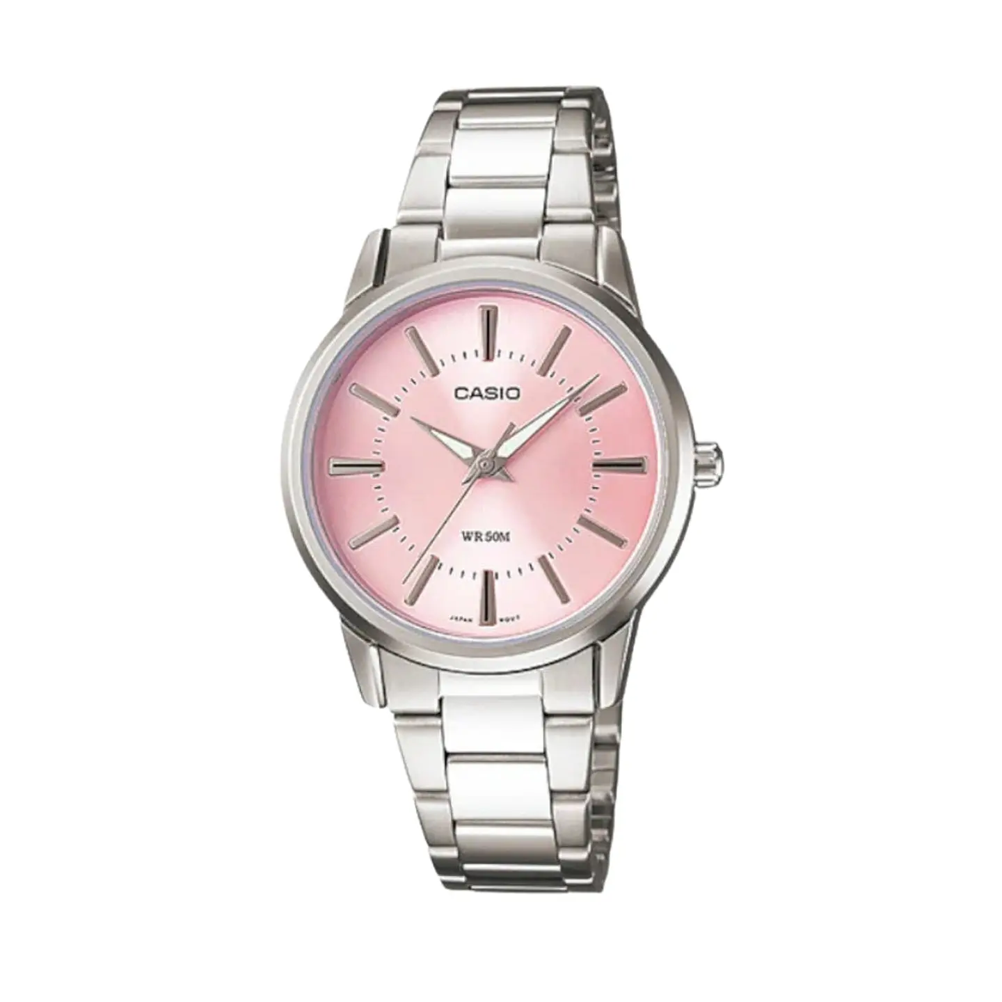 Reloj Analogo Casio LTP-1303D-4AVDF Para Mujer en Acero Color Plateado 1