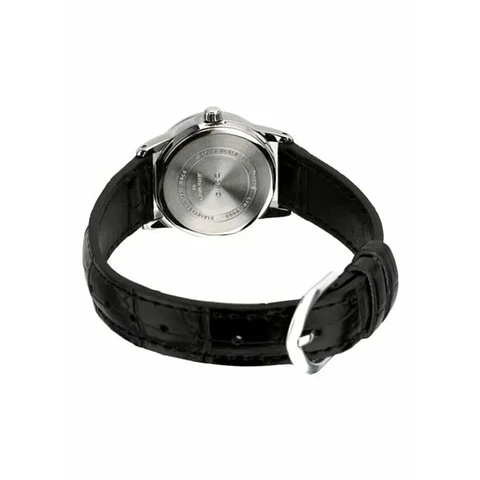 Reloj Analogo Casio LTP_V002L_1A Para Mujer en Acero Color Negro