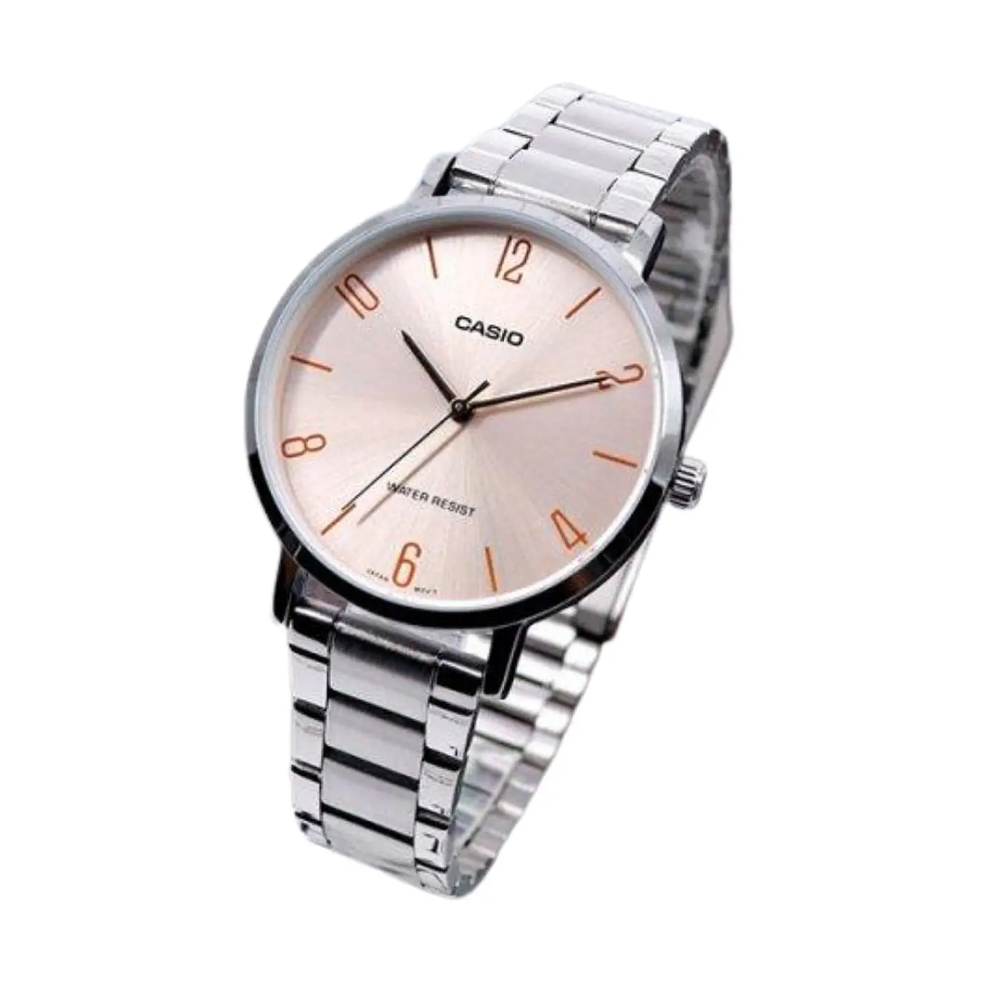 Reloj Analogo Casio LTPVT01D-4B2UDF Para Mujer en Acero Color Plateado 3