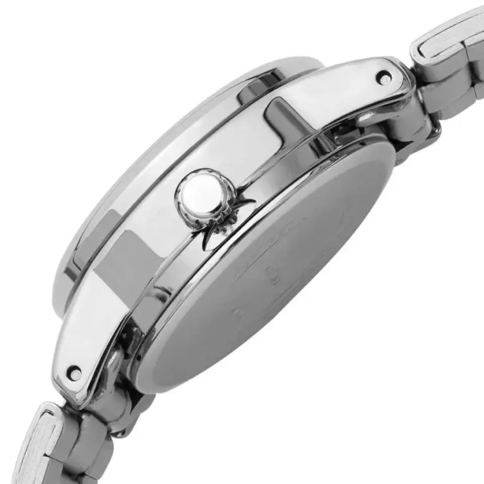 Reloj Analogo Casio LTPV002D-1B3UDF Para Mujer en Acero Color Plateado 3