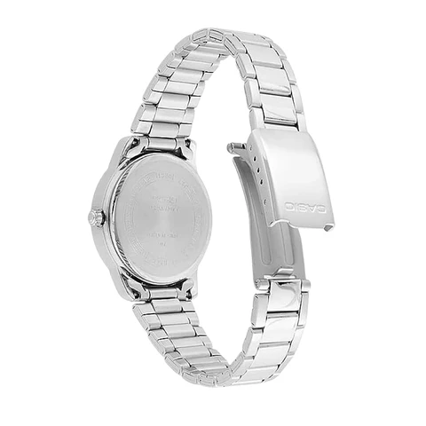 Reloj Analogo Casio LTP-1303D-4AVDF Para Mujer en Acero Color Plateado