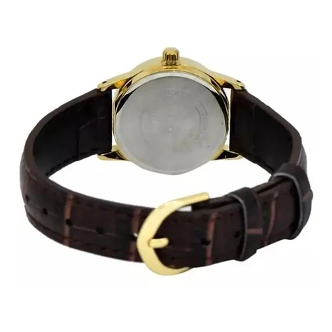 Reloj Analogo Casio LTP_V002GL_9B Para Mujer en Acero Color Negro