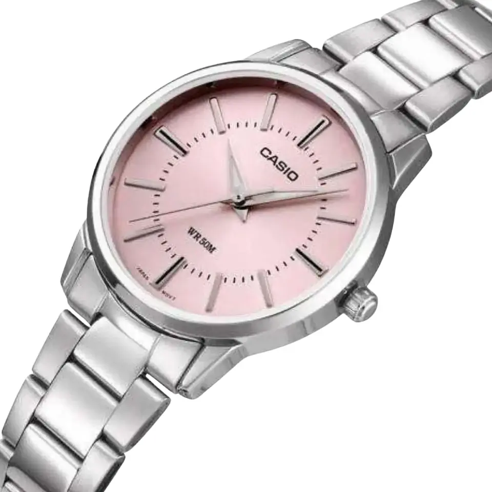 Reloj Analogo Casio LTP-1303D-4AVDF Para Mujer en Acero Color Plateado 3