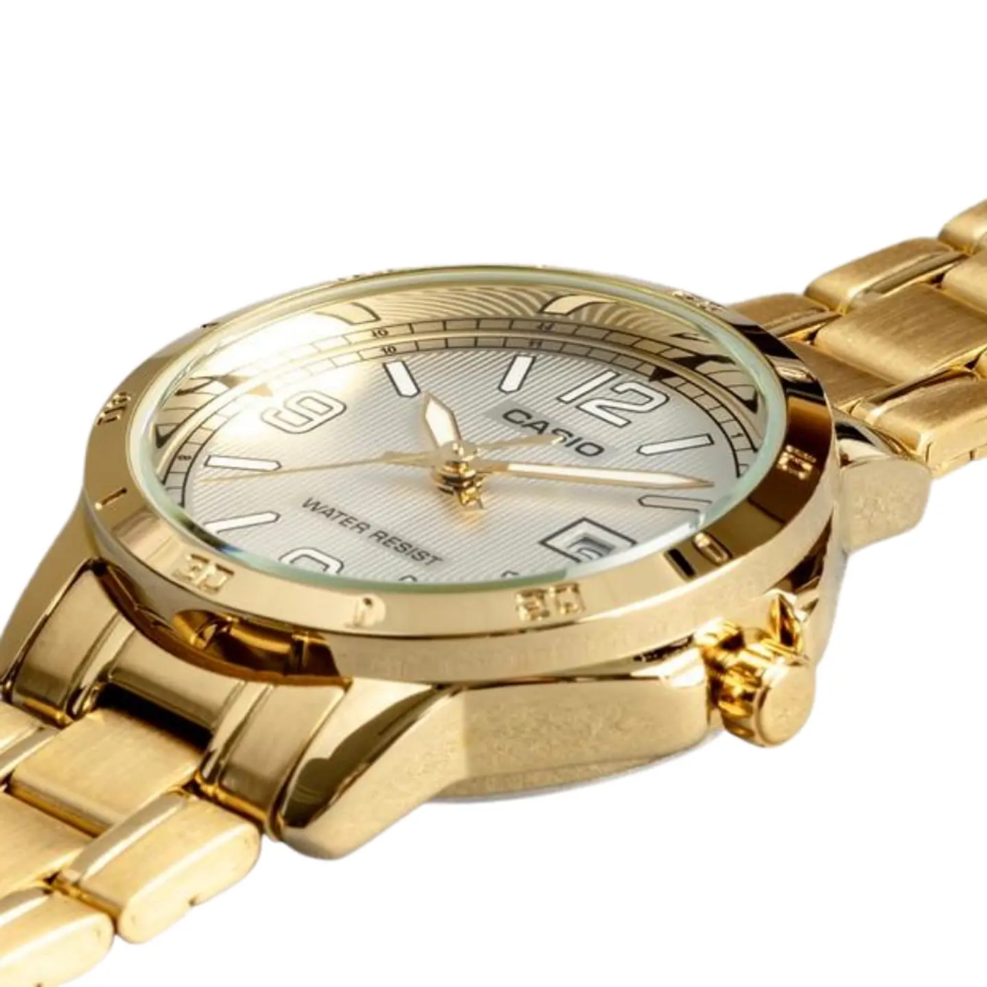 Reloj Analogo Casio LTPV004G-7B2UDF Para Mujer en Acero Color Dorado 4