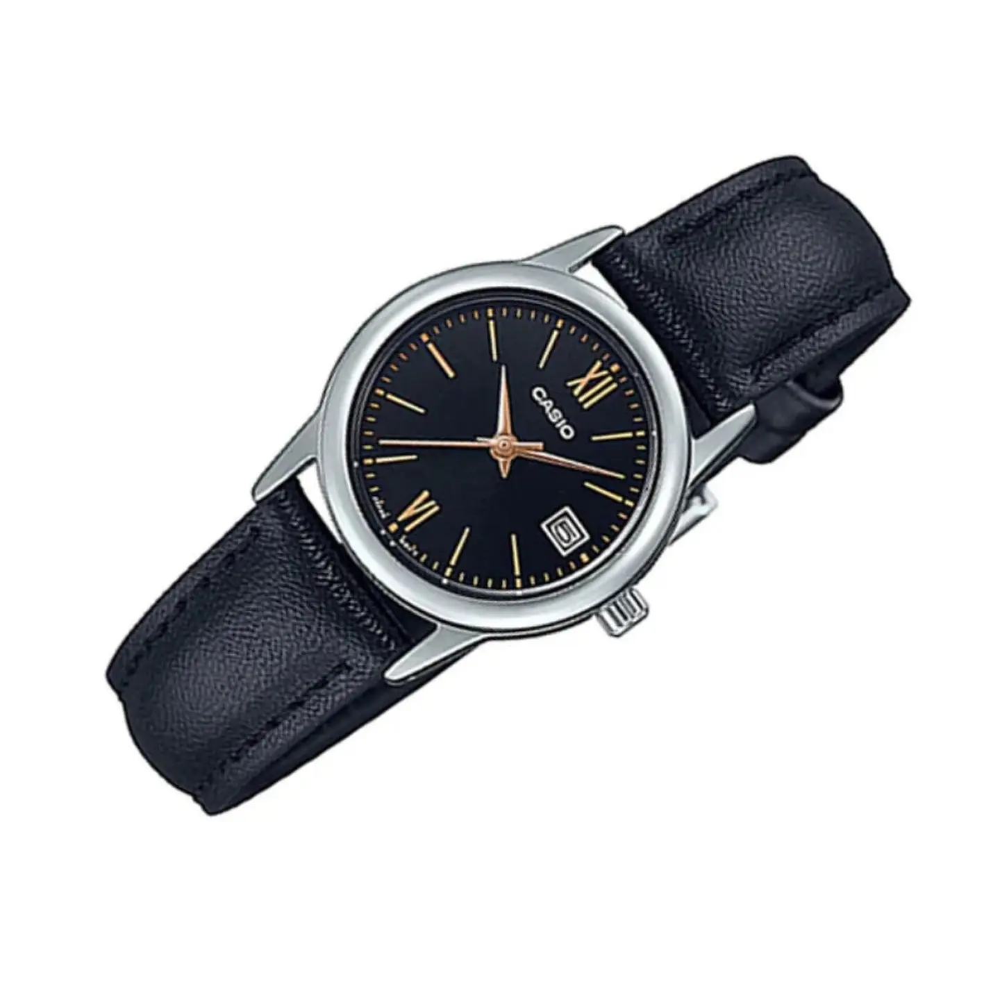 Reloj Analogo Casio LTPV002L-1B3UDF Para Mujer en Acero Color Negro 4
