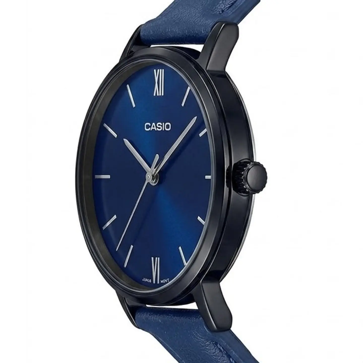 Reloj Analogo Casio LTPVT02BL-2AUDF Para Mujer en Acero Color Azul 4