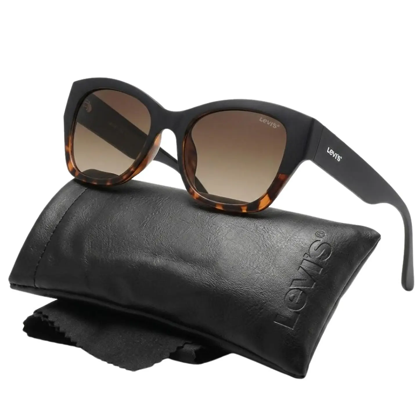 Gafas de Sol LEVIS OUTLOOK X13165 Negro y Marron Mujer Talla 51mm 1