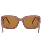Gafas de Sol FOSSIL OUTLOOK X82783 Rojo Transparente Mujer Talla 52mm - Miniatura 5