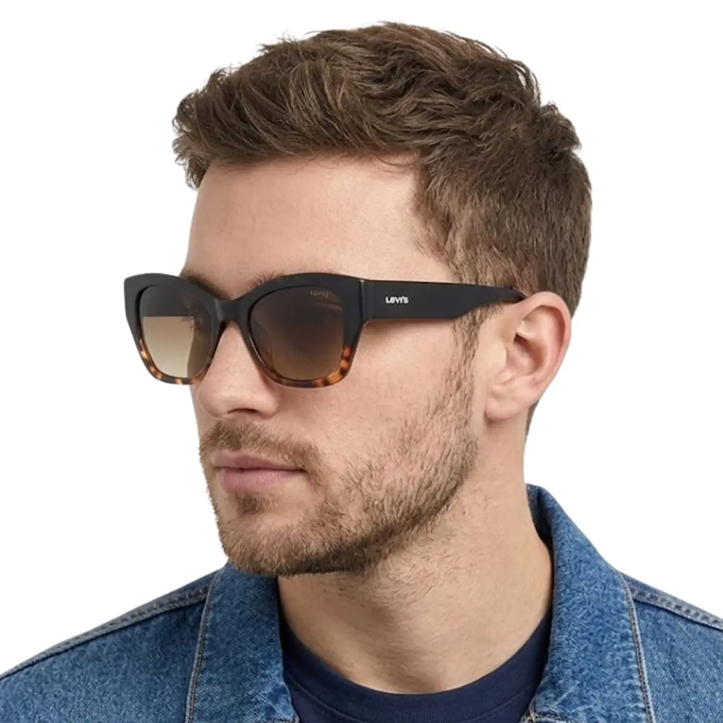 Gafas de Sol LEVIS OUTLOOK X13165 Negro y Marron Mujer Talla 51mm 7