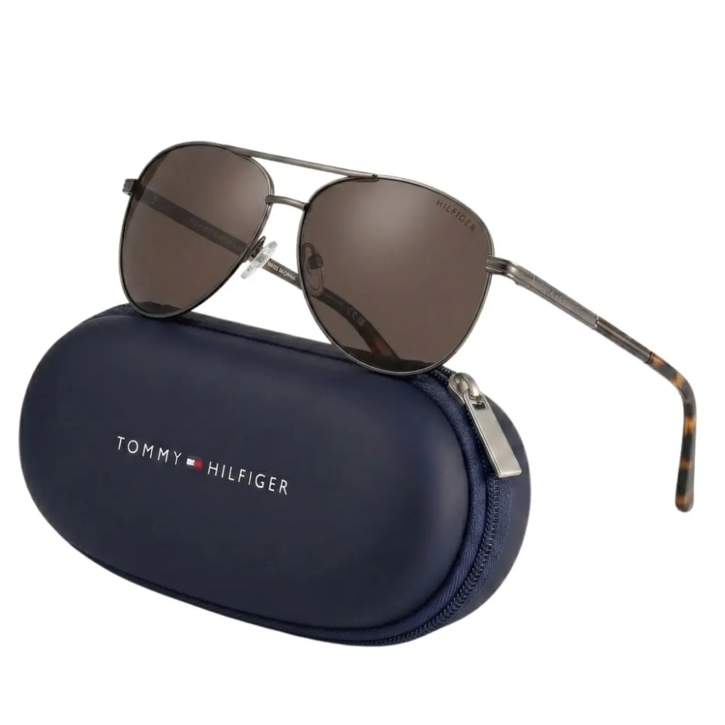 Gafas de Sol Polarizado TOMMY HILFIGER OUTLOOK X62131 Marron Habana Hombre Talla 60mm 1