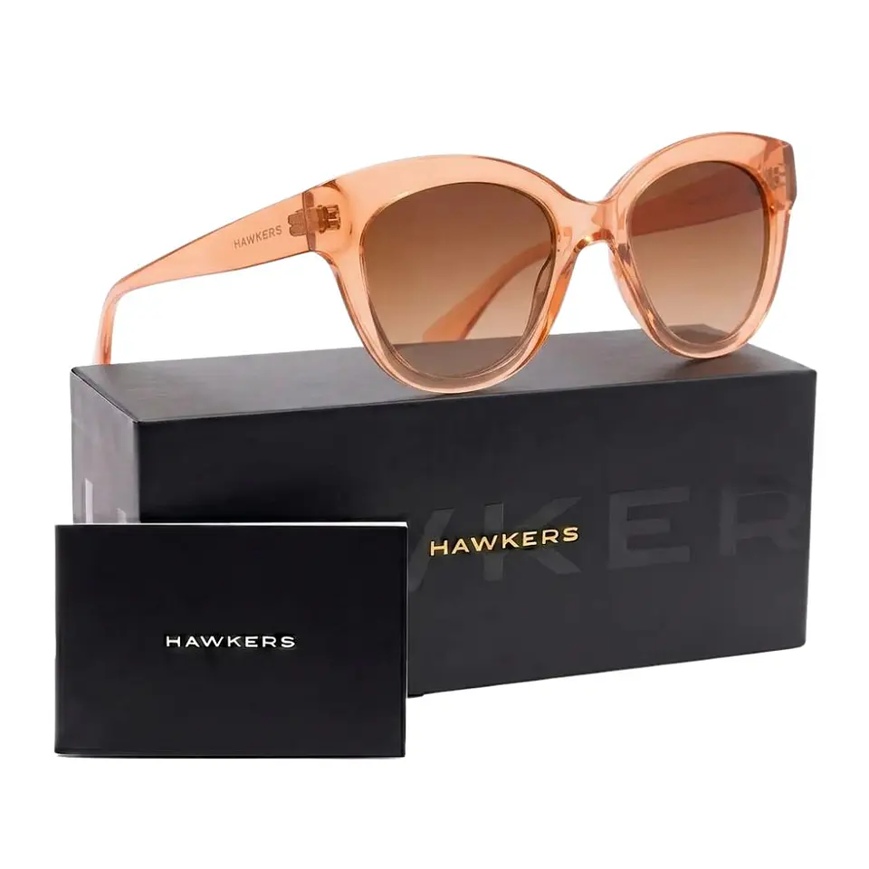 Gafas de Sol Hawkers AUDREY HAUD24OWT0 Naranja Transparente Unisex Talla 52 mm 1