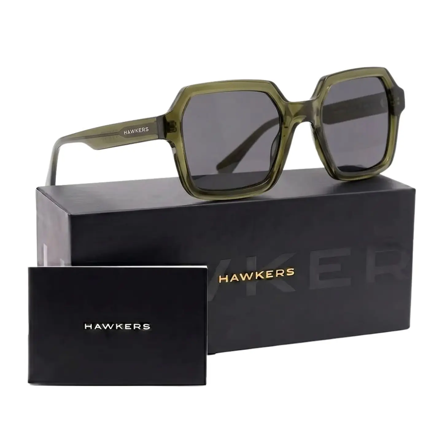 Gafas de Sol Hawkers MINIMAL MAX HMMX24EBT0 Verde Oscuro Unisex Talla 52 mm 1