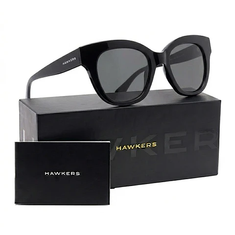 Gafas de Sol Polarizado Hawkers AUDREY NEUVE HANE22BGTP Negro Unisex Talla 51 mm