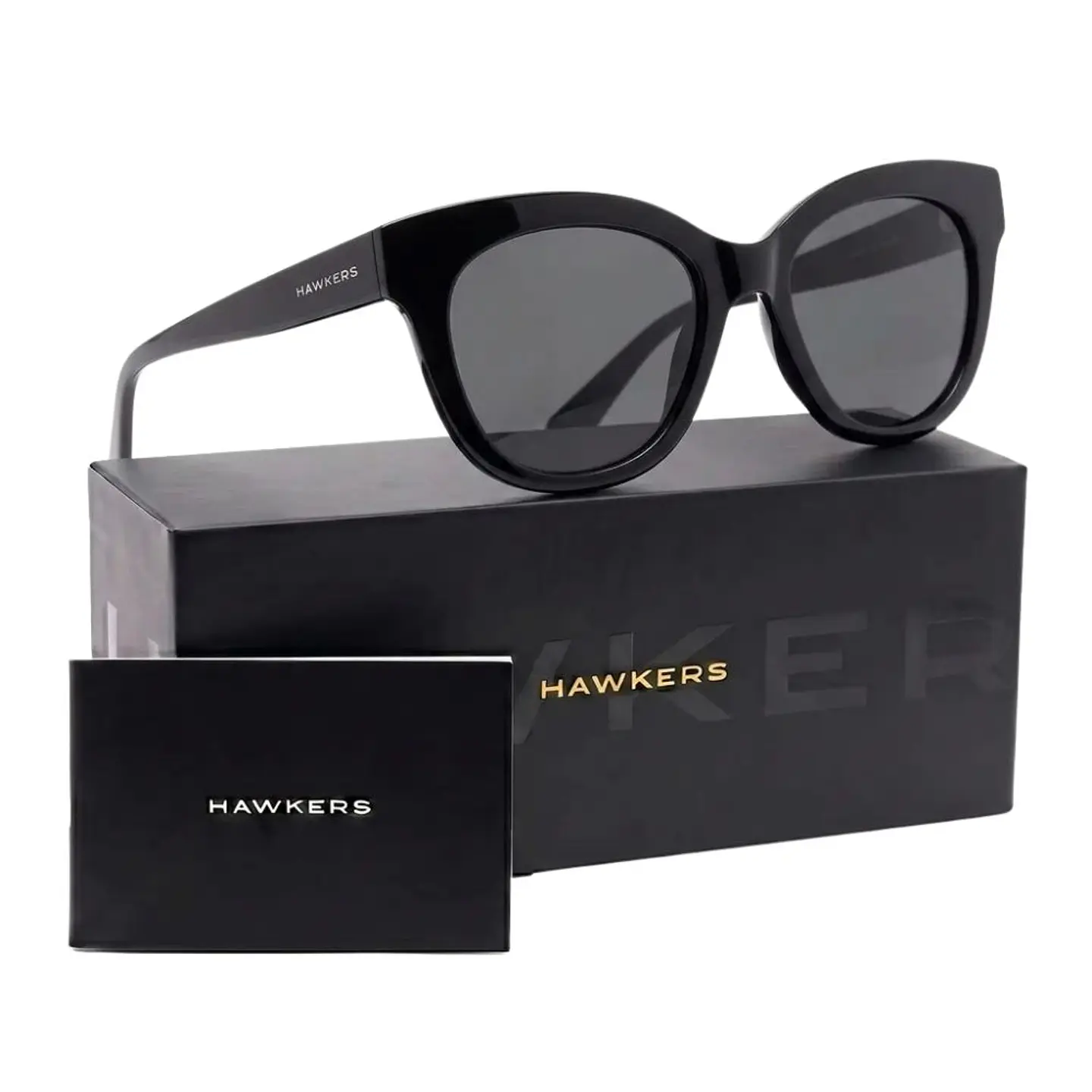 Gafas de Sol Polarizado Hawkers AUDREY RAW HAUR22BBTP Negro Unisex Talla 52 mm 1