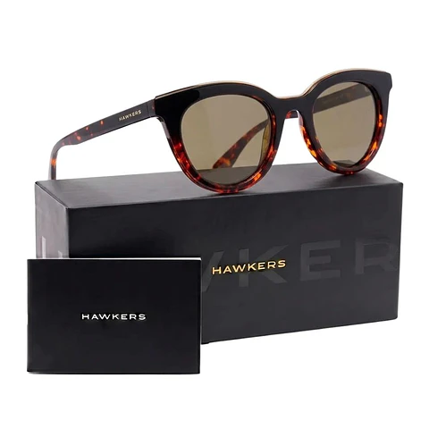 Gafas de Sol Polarizado Hawkers BELLA HBEL22BDTP Dorado Espejado Unisex Talla 49 mm