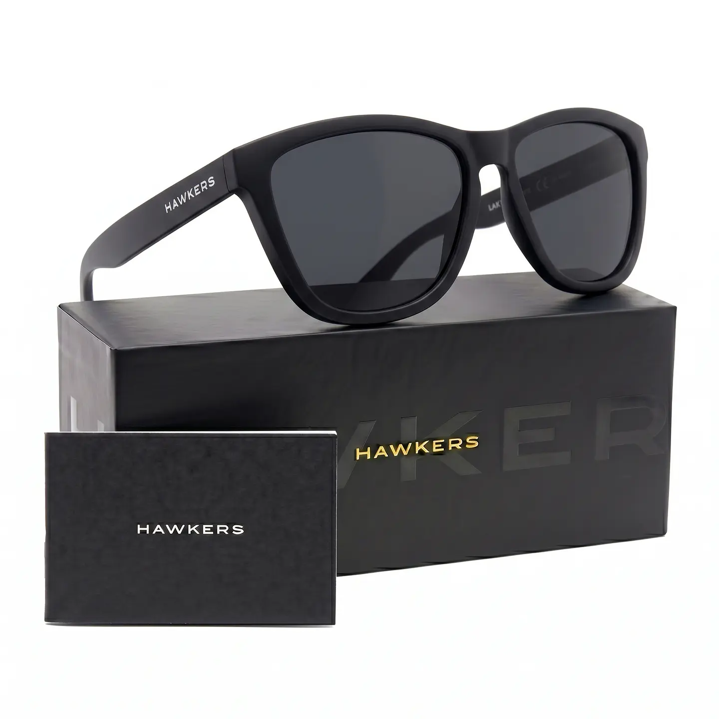 Gafas de Sol Polarizado Hawkers ONE RAW HONR21QBTP Negro Unisex Talla 54mm 1