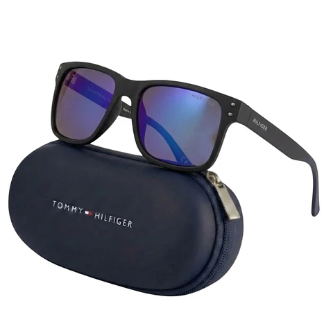 Gafas de Sol Originales TOMMY HILFIGER OUTLOOK X62108 Azul Espejado Hombre Talla 56mm