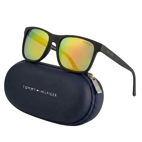 Gafas de Sol Originales TOMMY HILFIGER OUTLOOK X62083 Verde Espejado Hombre Talla 55mm