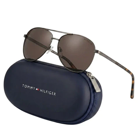 Gafas de Sol Originales Polarizadas TOMMY HILFIGER OUTLOOK X62131 Marron Habana Hombre Talla 60mm