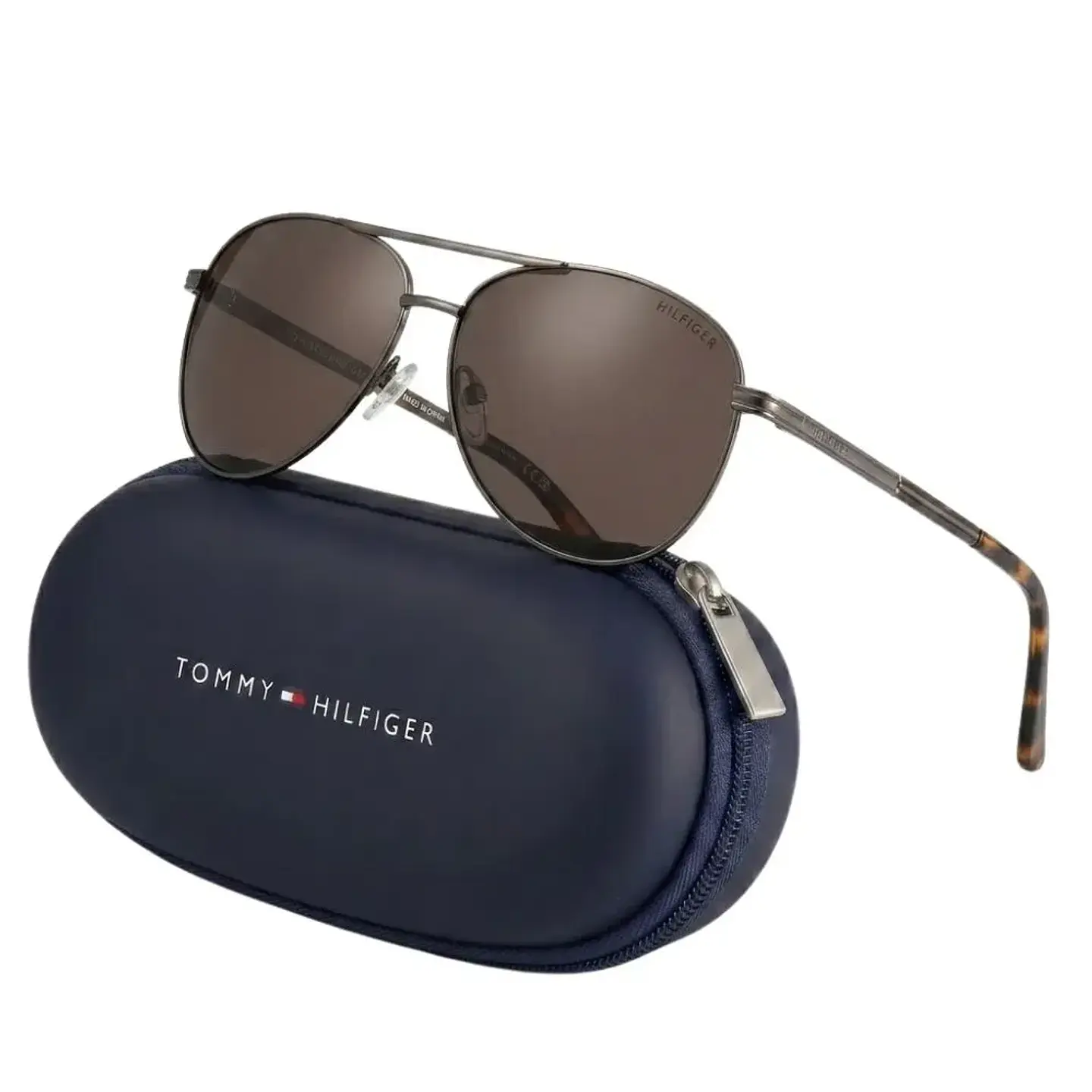Gafas de Sol Originales Polarizadas TOMMY HILFIGER OUTLOOK X62131 Marron Habana Hombre Talla 60mm 1