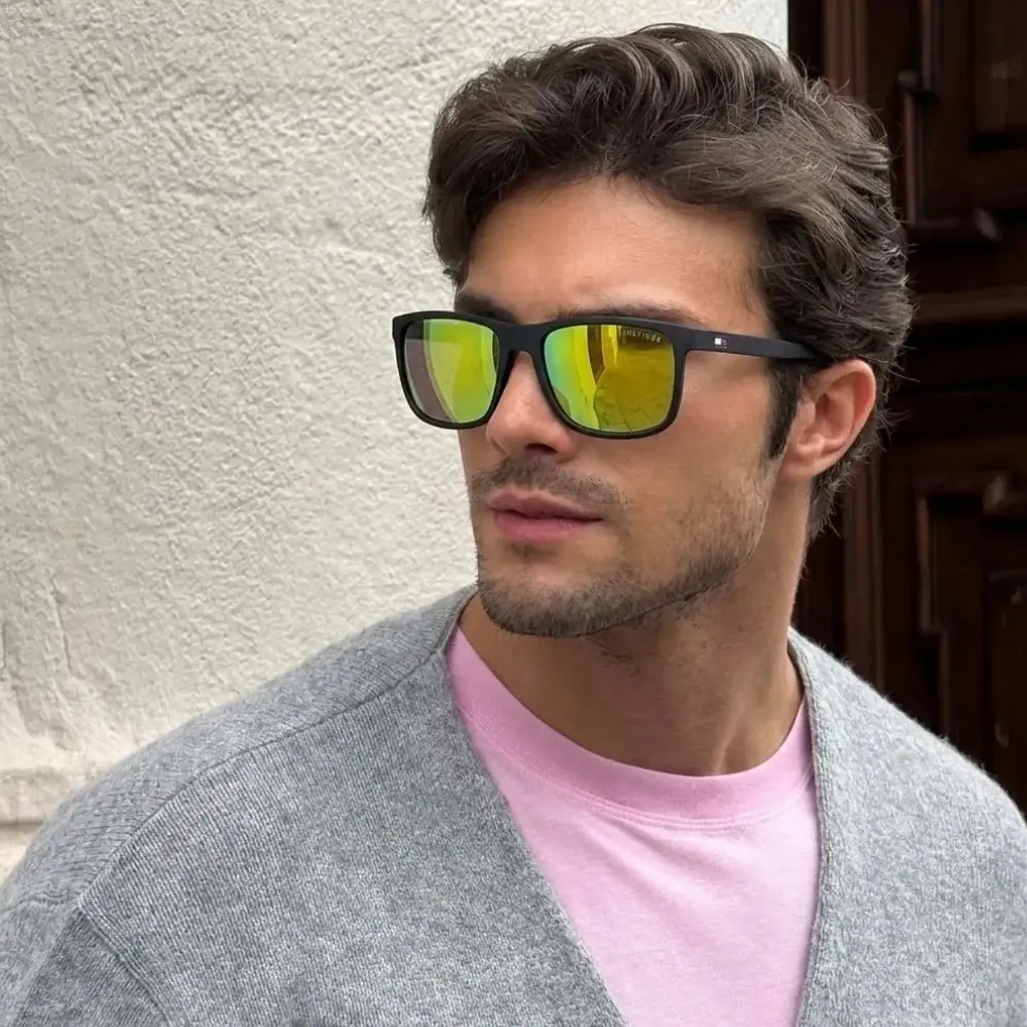 Gafas de Sol Originales TOMMY HILFIGER OUTLOOK X62143 Amarillo Espejado Hombre Talla 57mm 7