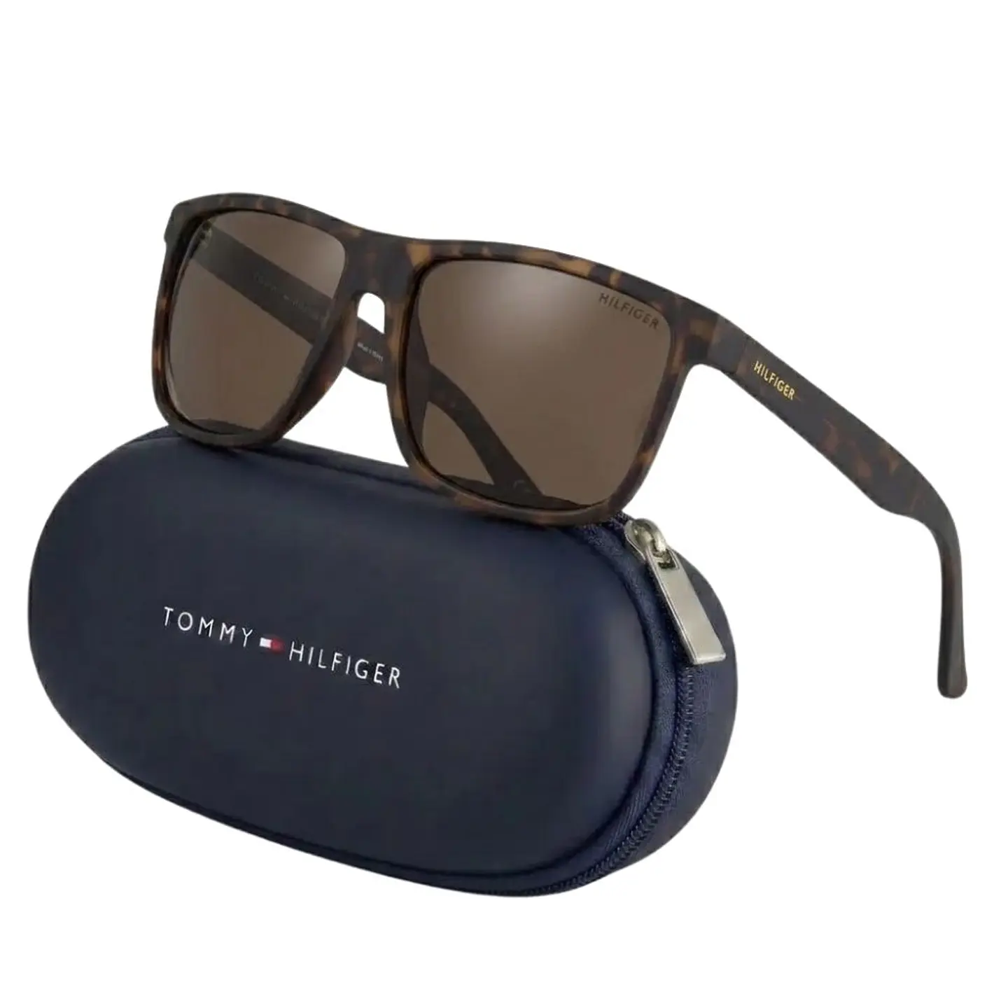 Gafas de Sol Tommy Hilfiger 100% Originales Outlook X62000 Hombre Marron Tortuga Talla 59mm 1