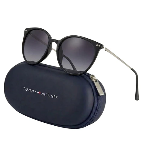 Gafas de Sol Tommy Hilfiger 100% Originales Outlook X67032 Mujer Negro Talla 54mm