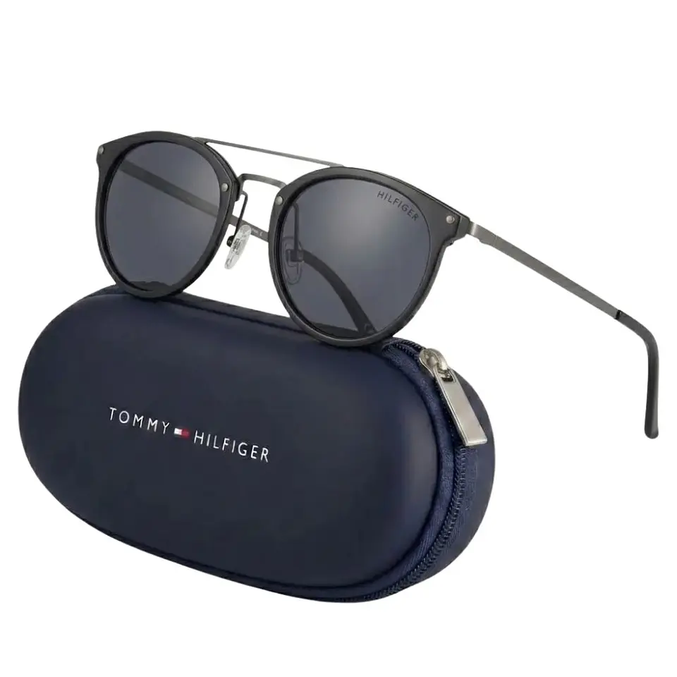 Gafas de Sol Tommy Hilfiger 100% Originales Outlook X60060 Unisex Negro Talla 51mm 1