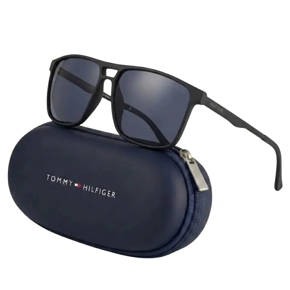 Gafas de Sol Tommy Hilfiger 100% Originales Outlook X62150 Hombre Negro Talla 57mm 1