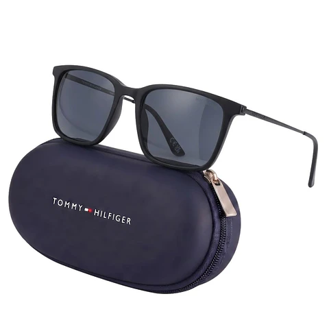 Gafas de Sol Tommy Hilfiger 100% Originales Outlook X62192 Hombre Negro Talla 53mm